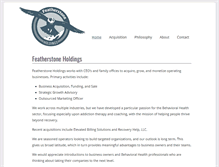 Tablet Screenshot of featherstoneholdings.com